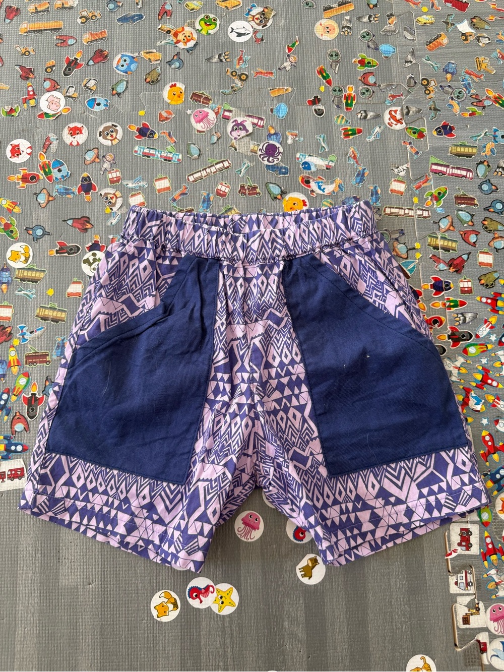 Elfinfolk purple toddler Shorts